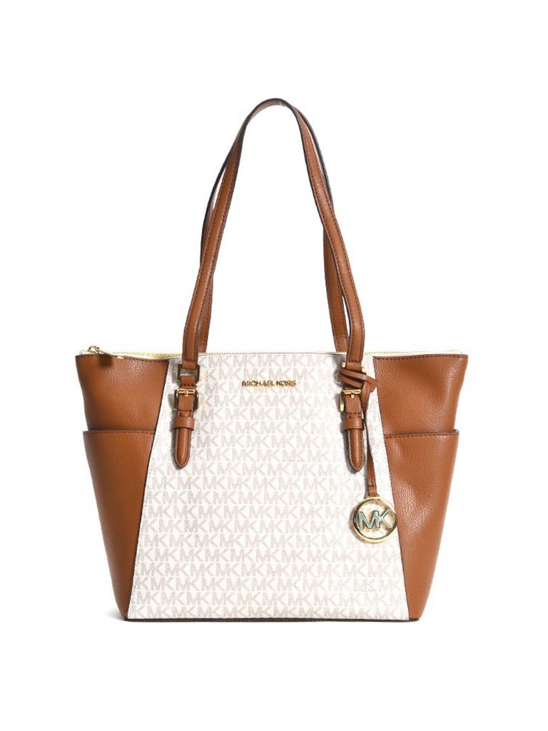 фото Сумка тоут женская michael kors 35t0gcft3b бежевая