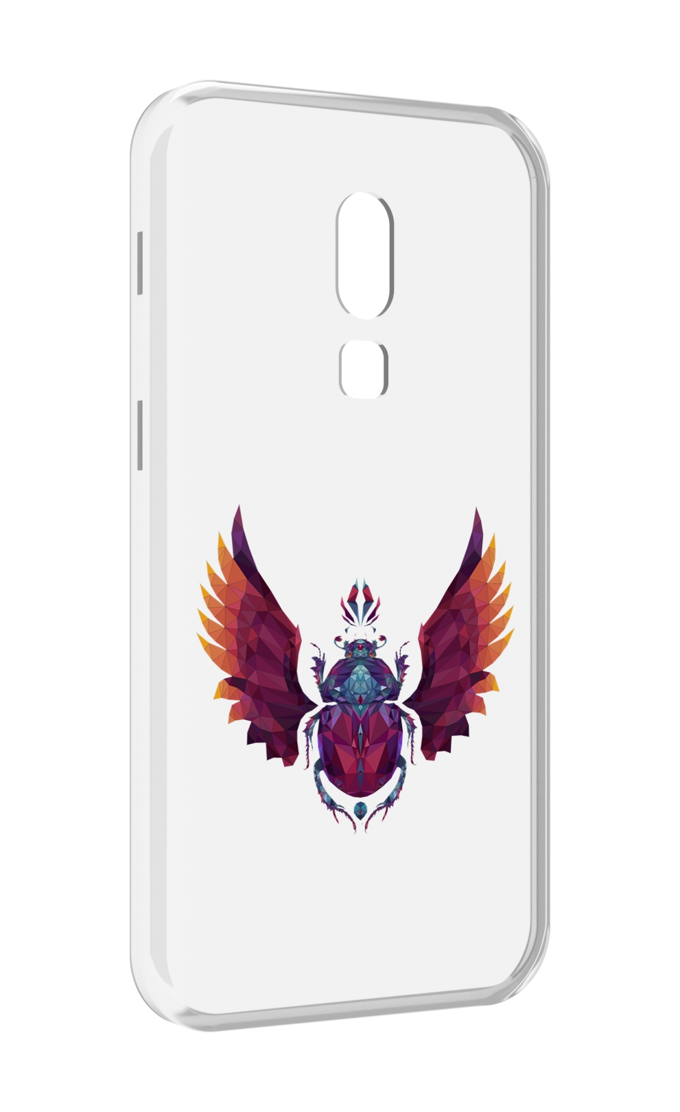 

Чехол MyPads алмазный скоробей для Meizu V8, Прозрачный, Tocco