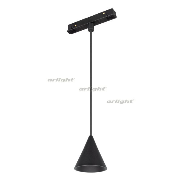 Магнитный светильник MAG-ORIENT-CONE-HANG-7W Day4000 (BK, 40 deg, 48V