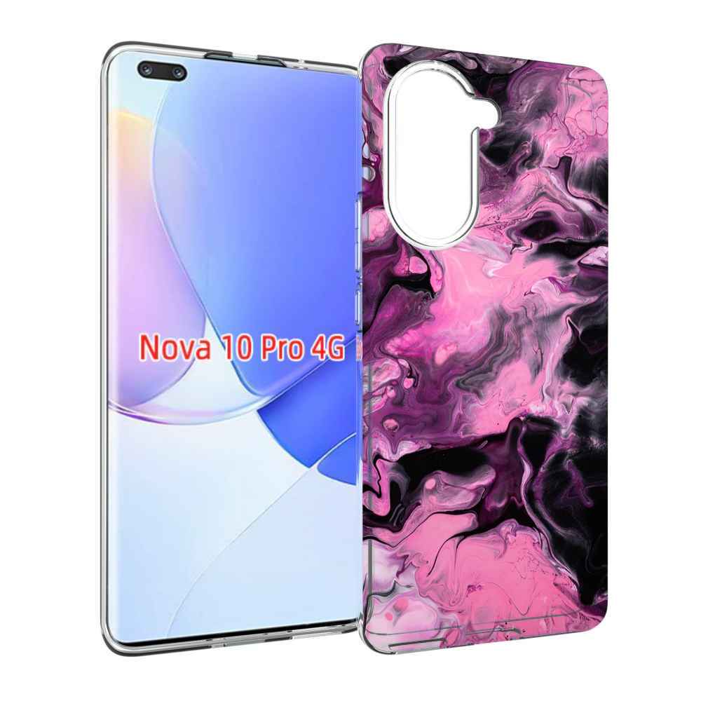 Чехол MyPads смешивание-фиолетового для Huawei Nova 10 Pro противоударный