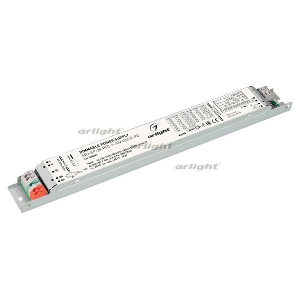

Arlight Блок питания ARJ-SP-38-PFC-1-10V-DALI2-PD (38W, 9-60V, 0.3-0.9A), Серый, Блок питания ARJ-SP-38-PFC-1-10V-DALI2-PD (38W, 9-60V, 0.3-0.9A)