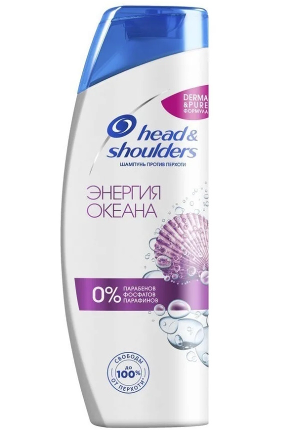 

Шампунь Head & Shoulders Энергия океана против перхоти 400 мл