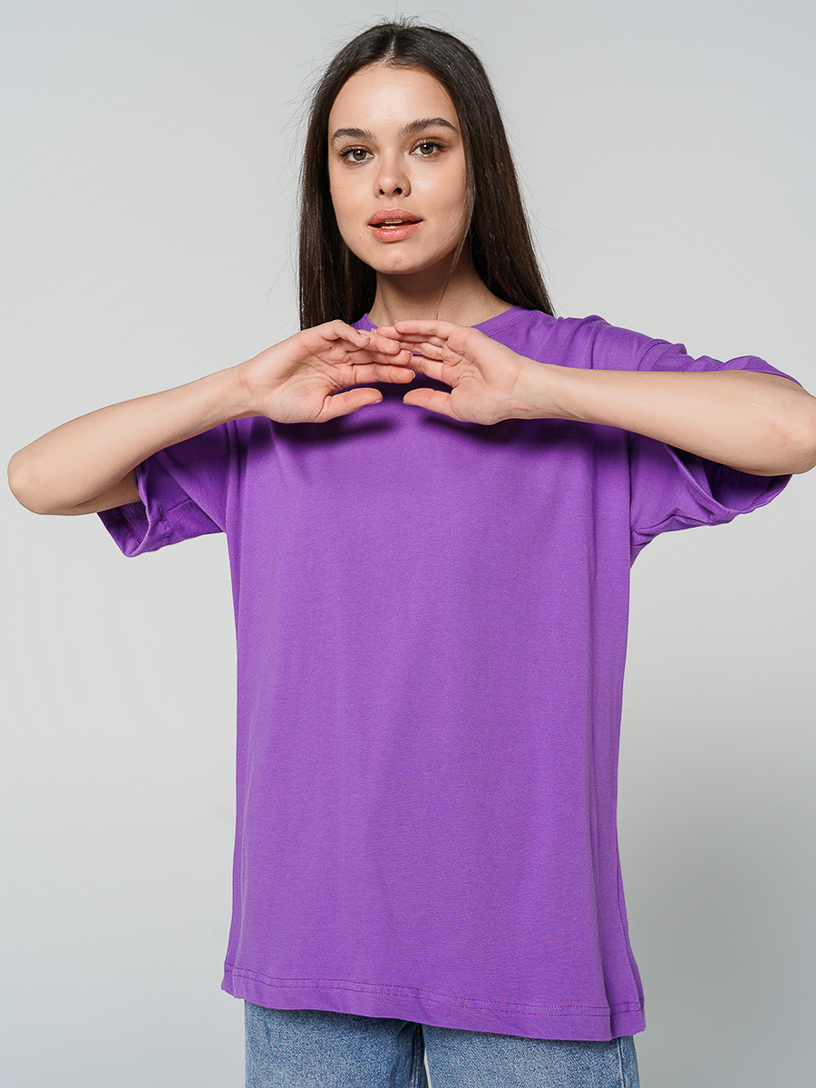 

Футболка женская ТВОЕ 78321 фиолетовая XL, 78321