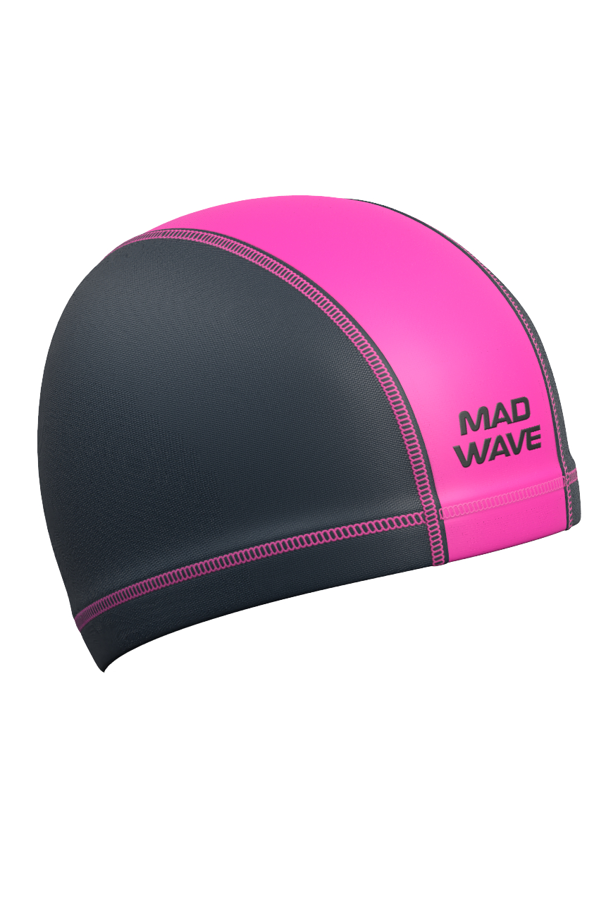 

Шапочка для плавания Mad Wave Duotone розовый