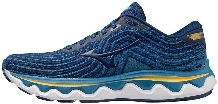 

Кроссовки мужские Mizuno SHOE WAVE HORIZON синие 11 UK, Синий, SHOE WAVE HORIZON