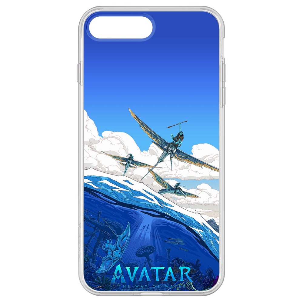 

Чехол-накладка Krutoff Clear Case Аватар - Путь Воды для iPhone 8 Plus