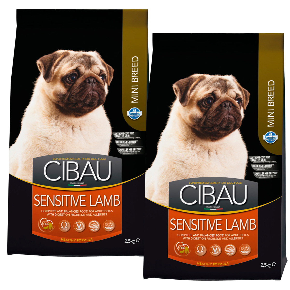 

CIBAU CIBAU SENSITIVE LAMB MINI для взрослых собак маленьких пород при аллергии с ягненком
