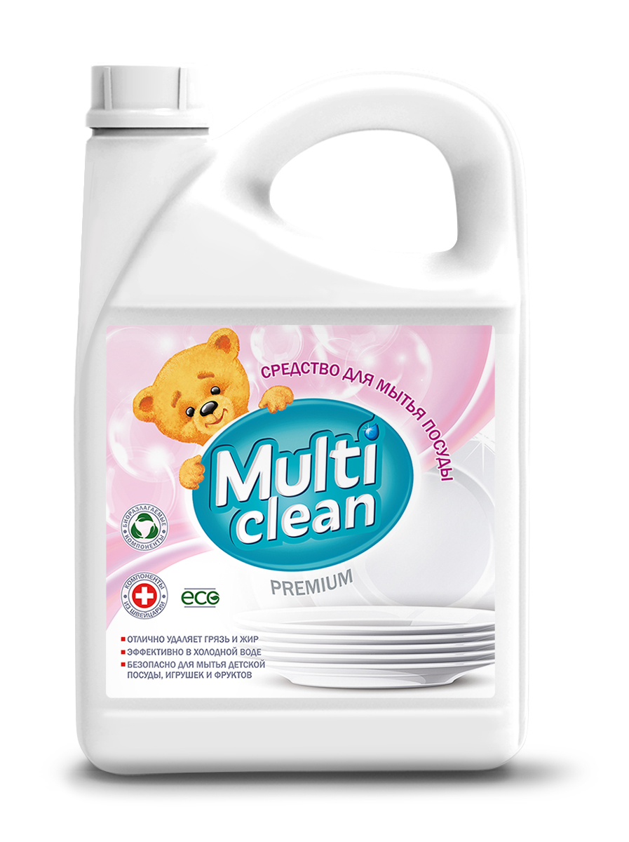 

Средство для мытья детской посуды Multi Clean 3,75 л, 4630209110512