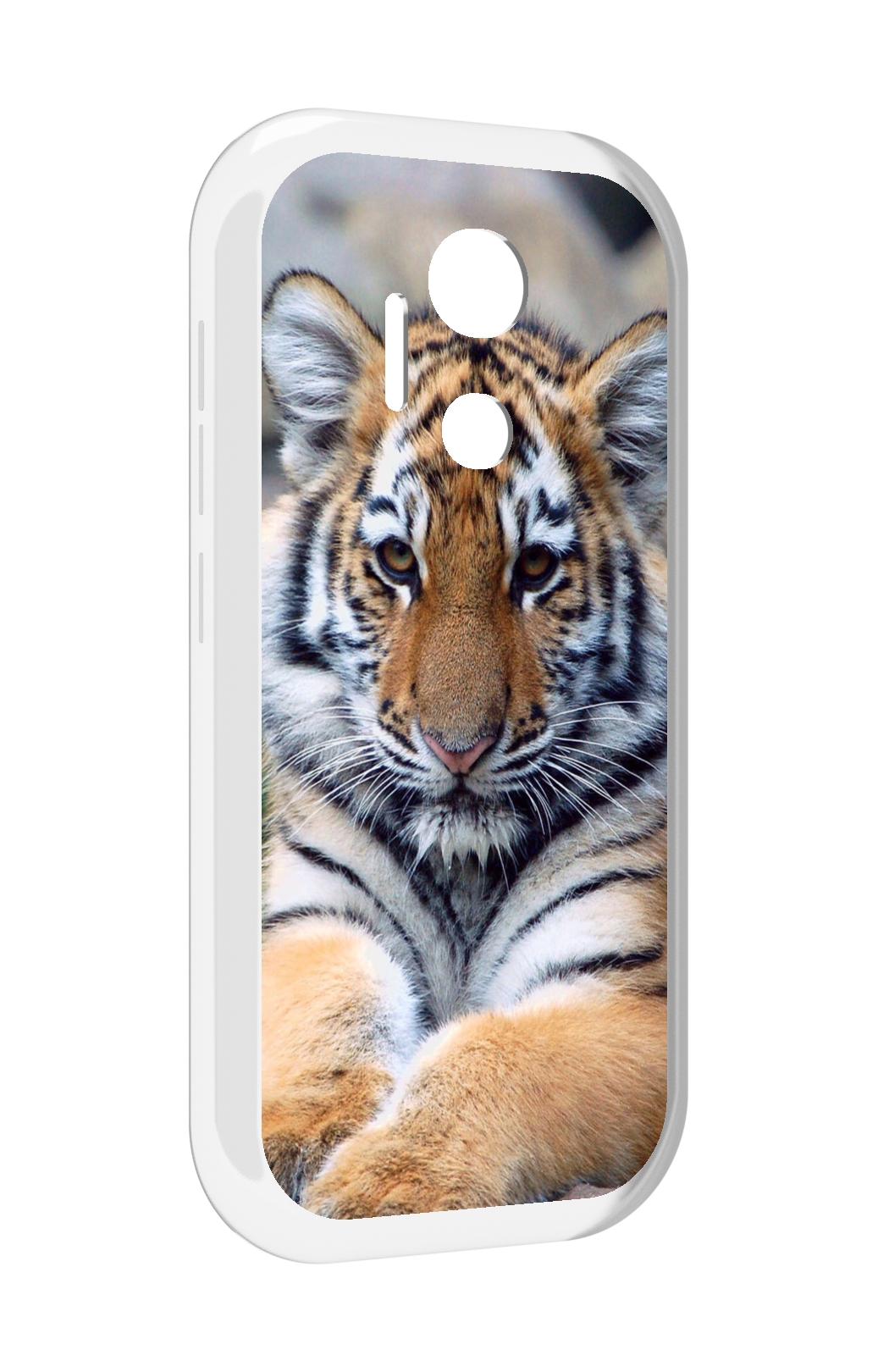 

Чехол MyPads Тигренок для doogee x97 pro, Прозрачный, Tocco