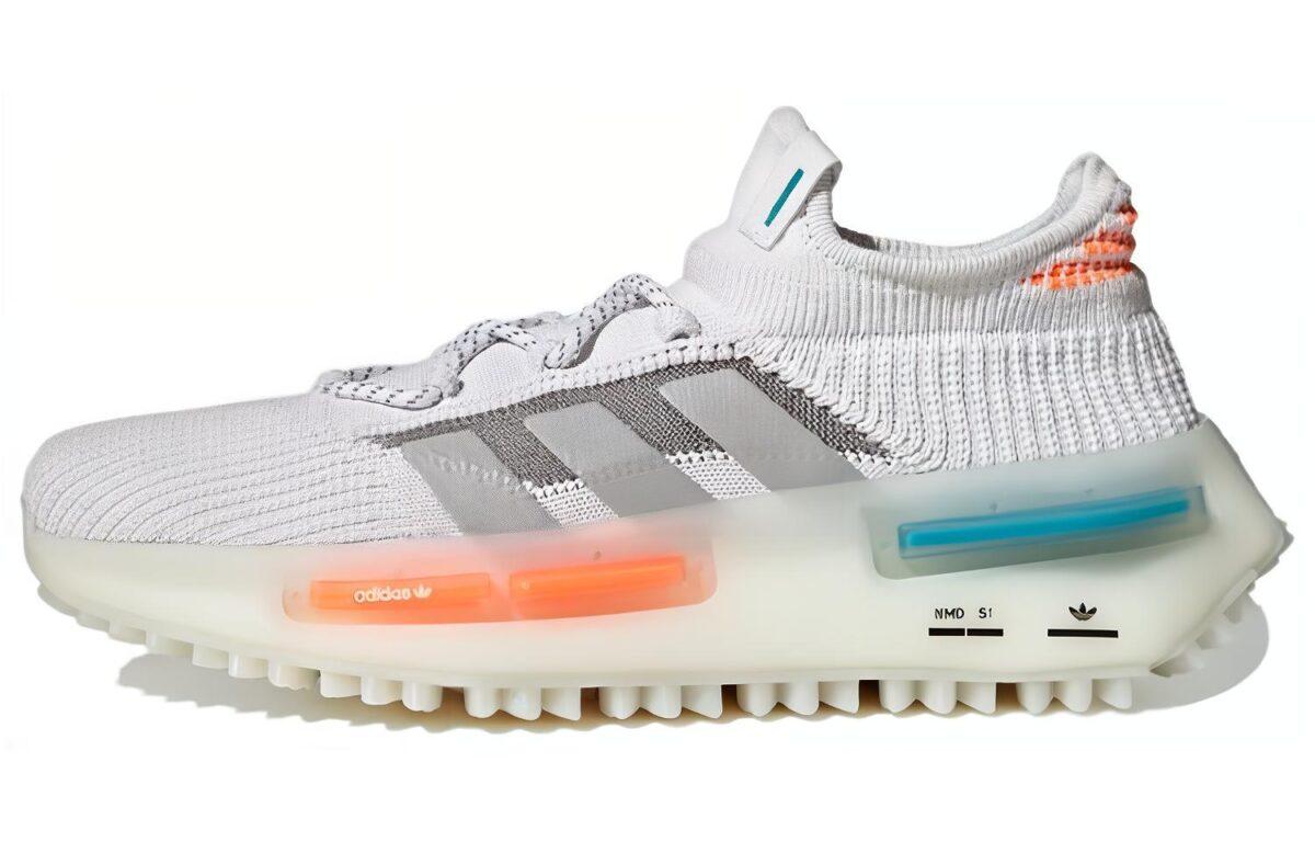 

Кроссовки унисекс Adidas NMD S1 белые 44 EU, Белый, NMD S1