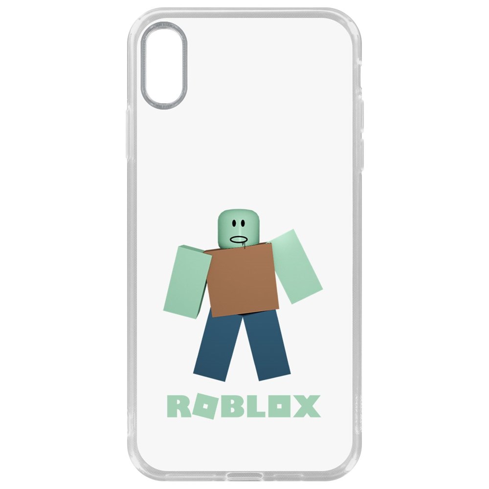 

Чехол-накладка Krutoff Clear Case Roblox-Зомби для iPhone XS Max, Прозрачный