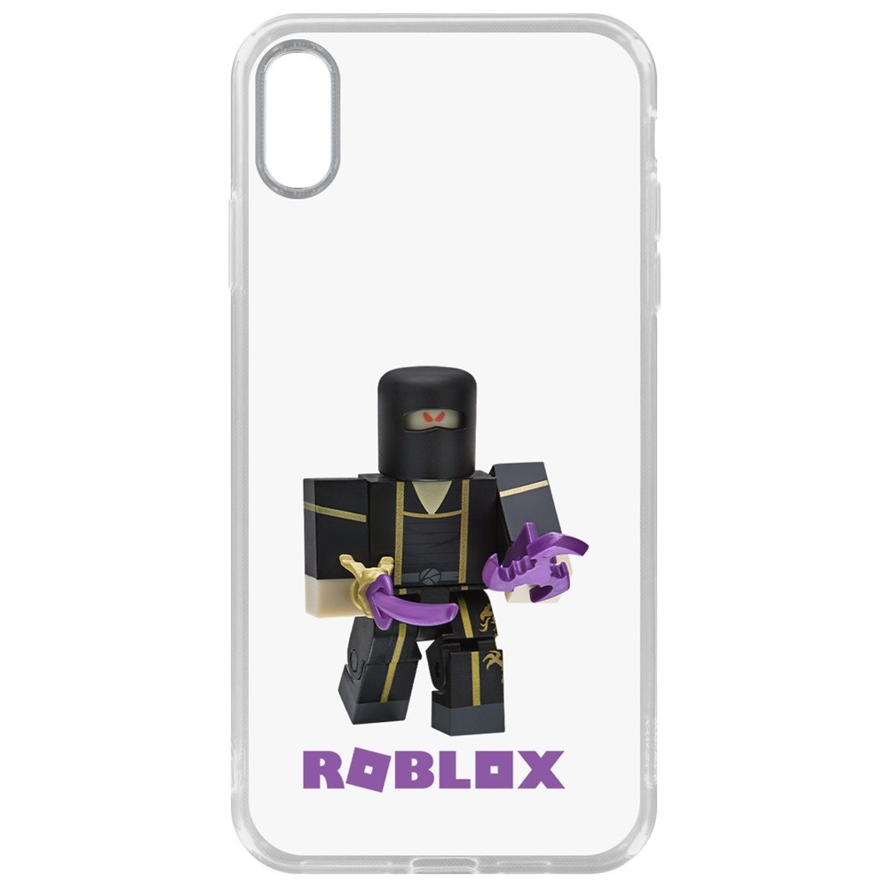 

Чехол-накладка Krutoff Clear Case Roblox-Ниндзя Ассасин для iPhone XS Max, Прозрачный