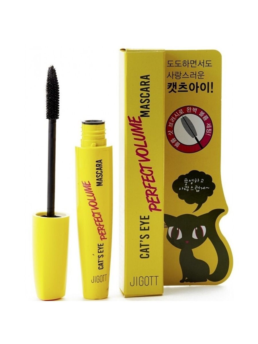 Тушь для ресниц Jigott CatS Eye Perfect Volume Mascara, 12 г