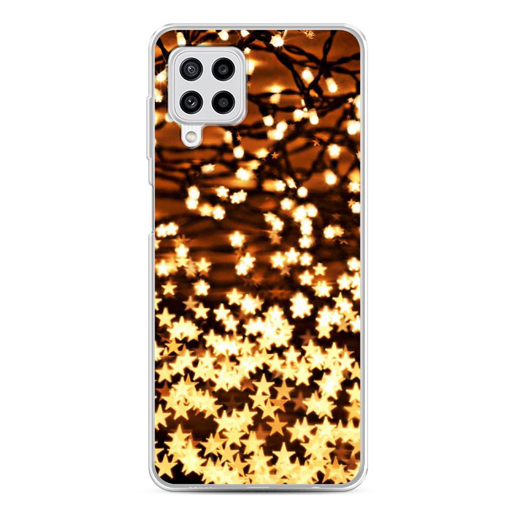 

Чехол на Samsung Galaxy A22/M22/M32 "Новогодняя гирлянда", Золотистый, 2103450-5