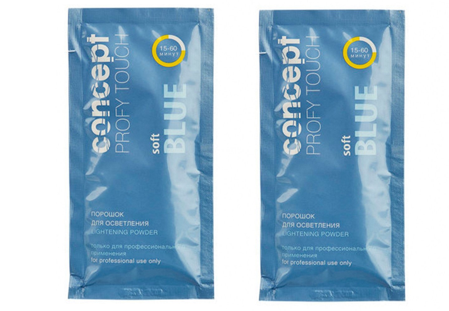Порошок осветляющий Concept Profy Touch Soft Blue Lightening Powder 30 г 2 шт осветлитель для волос concept soft blue lightening powder 500г