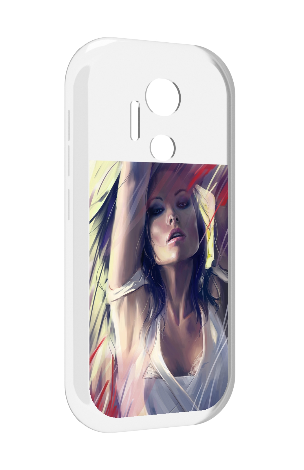 

Чехол MyPads акварельная-девушка женской для doogee x97 pro, Прозрачный, Tocco