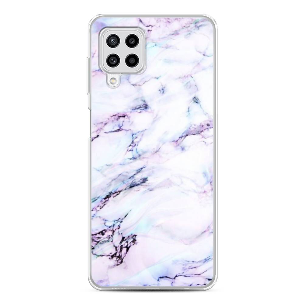 

Чехол на Samsung Galaxy A22/M22/M32 "Радужный мрамор", Серый;фиолетовый, 2103450-3