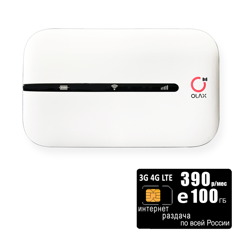 Мобильный роутер Olax MT10 (komplekt-olaxMT10-ros390-sg-sb)