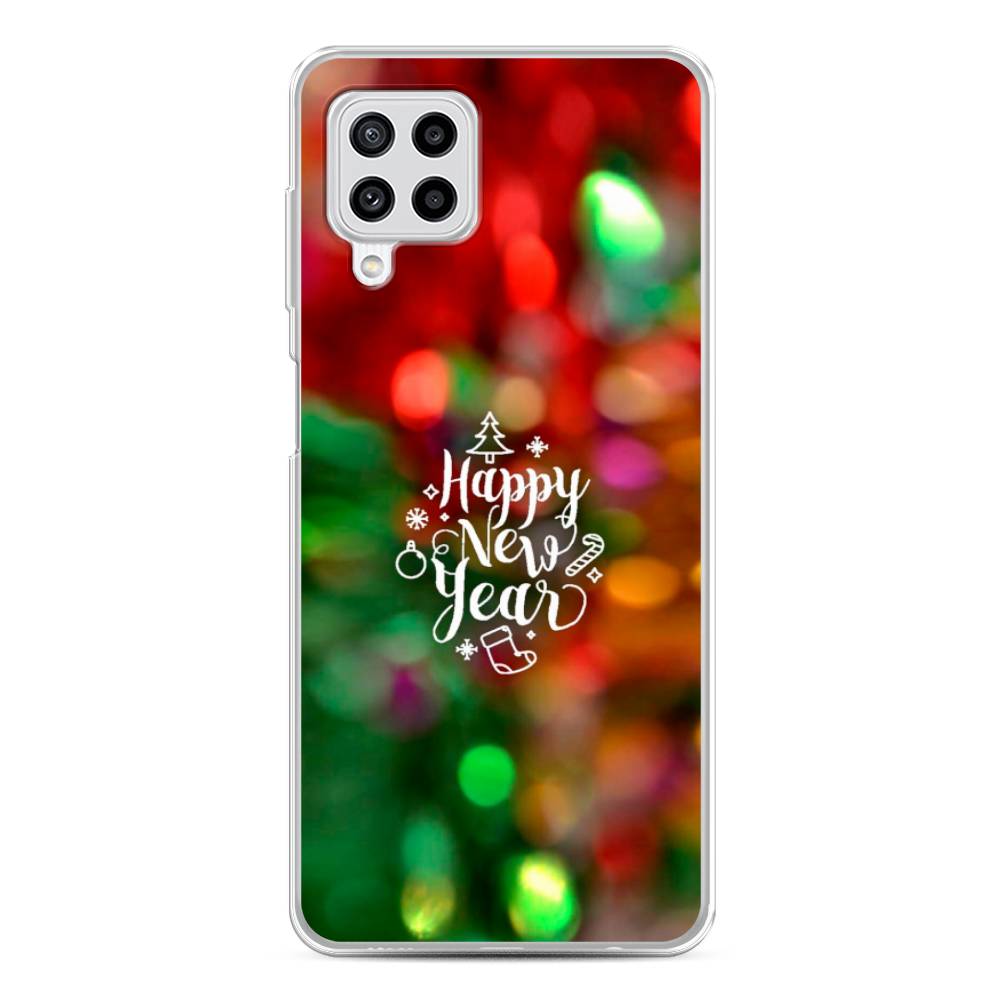 

Чехол на Samsung Galaxy A22/M22/M32 "Новый Год на елке", Зеленый;красный;желтый, 2103450-5