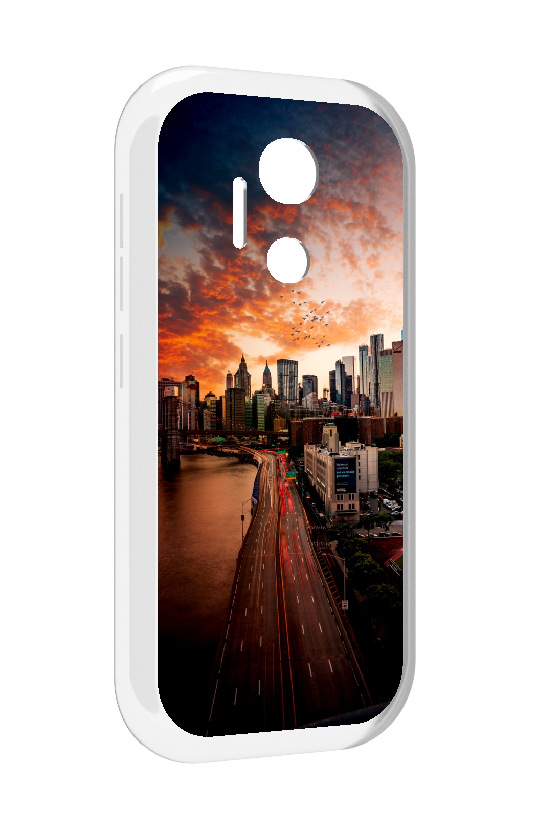 

Чехол MyPads американский город фото для doogee x97 pro, Прозрачный, Tocco