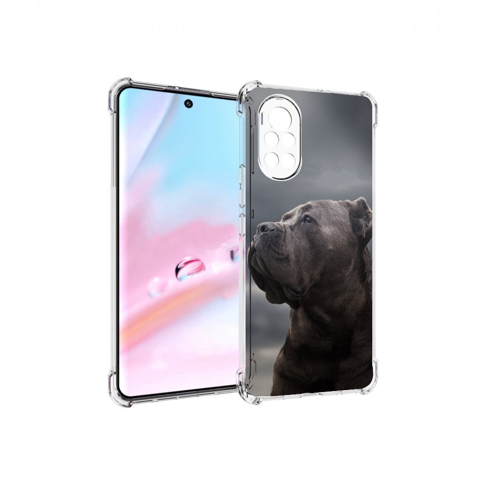 

Чехол MyPads кане корсо для Huawei Nova 8 (ANG-LX1), Прозрачный, Tocco