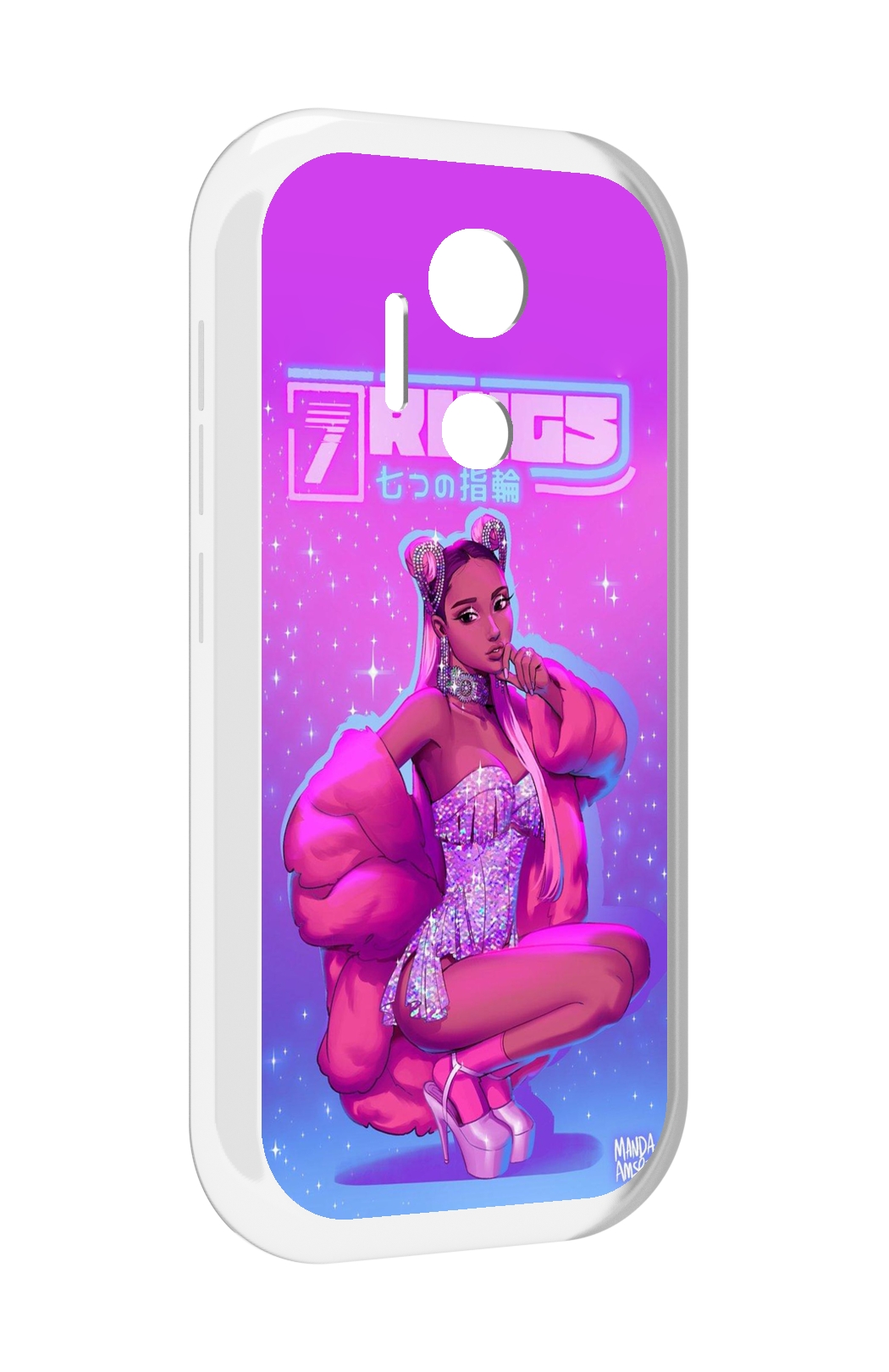

Чехол MyPads ариана-гранде для doogee x97 pro, Прозрачный, Tocco