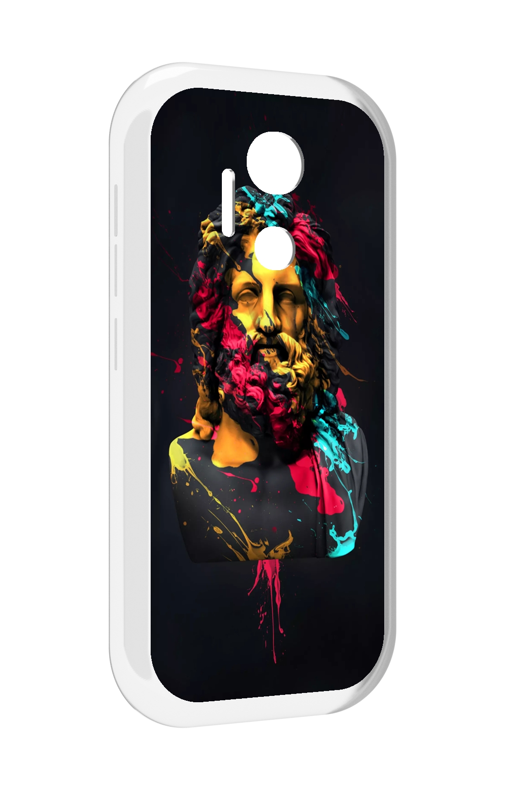 

Чехол MyPads арт-статуя-краски для doogee x97 pro, Прозрачный, Tocco
