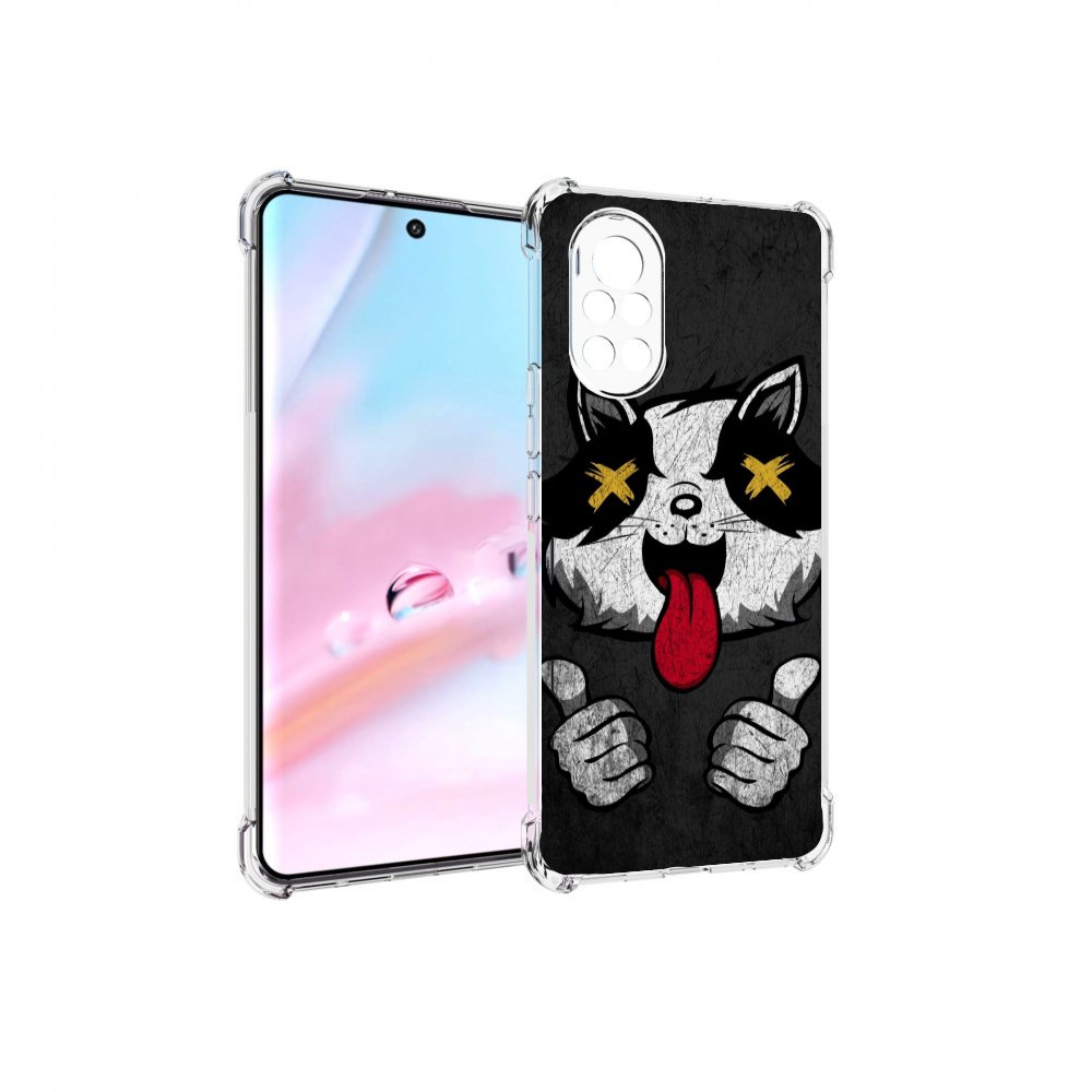 

Чехол MyPads классный зверек для Huawei Nova 8 (ANG-LX1), Прозрачный, Tocco