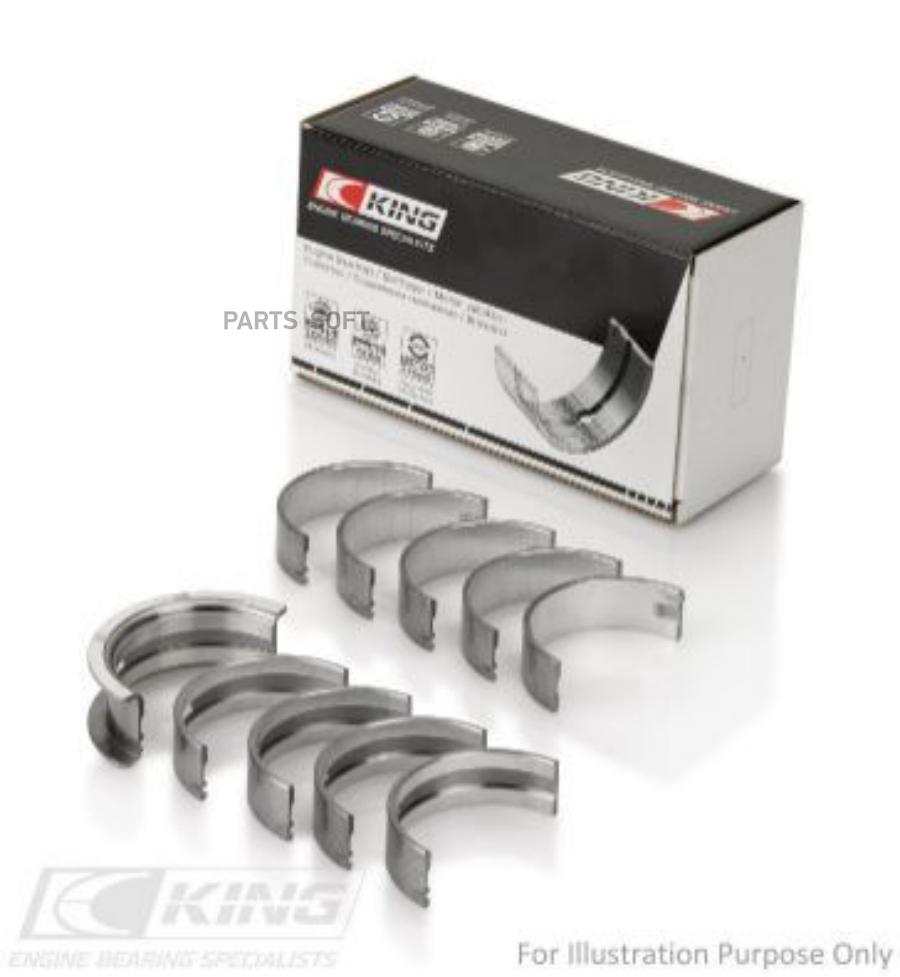 

KING MB5022AM 0.25 Вкладыши двигателя коренные HYUNDAI ACCENT 1.3-1.6 12V/16V G4AE/G4EH/G4