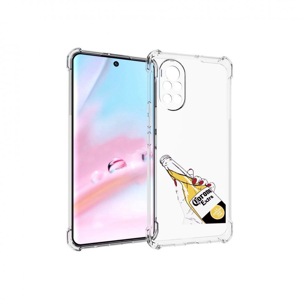 

Чехол MyPads корона екстра для Huawei Nova 8 (ANG-LX1), Прозрачный, Tocco