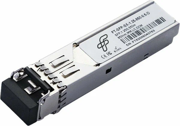 

Трансивер Fibertrade (FT-SFP-SX-1,25-850-0,5-D), Серебристый