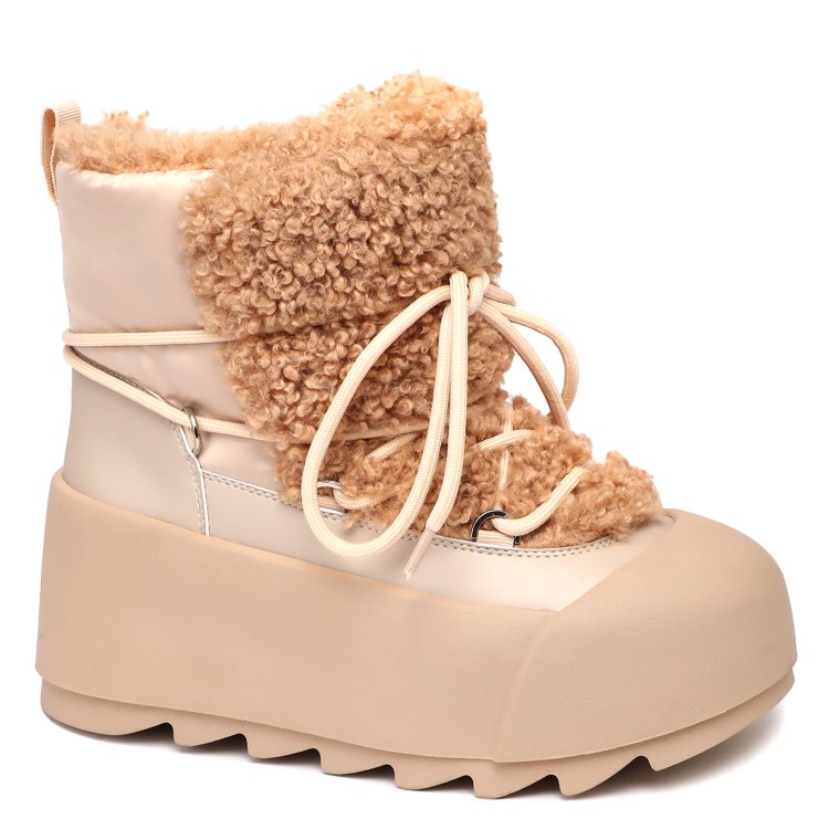 

Дутики женские Tendance AJ1405-5-13 бежевые 37 EU, Бежевый, AJ1405-5-13