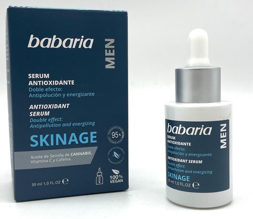Сыворотка Babaria для лица антиоксидантная возрастная кожа для мужчин 30 мл сыворотка для лица babaria с антиоксидантным коктейлем vitamin c в ампулах 2мл 5шт