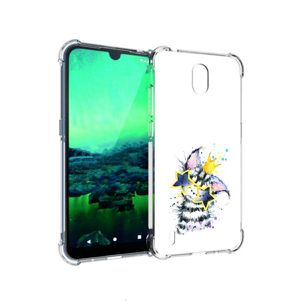 

Чехол MyPads Tocco для Nokia 1.3 Мартовский Нуся (PT227048.104.114), Прозрачный, Tocco