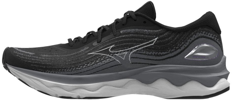 

Кроссовки женские Mizuno SHOE WAVE SKYRISE WOS черные 4.5 UK, Черный, SHOE WAVE SKYRISE WOS
