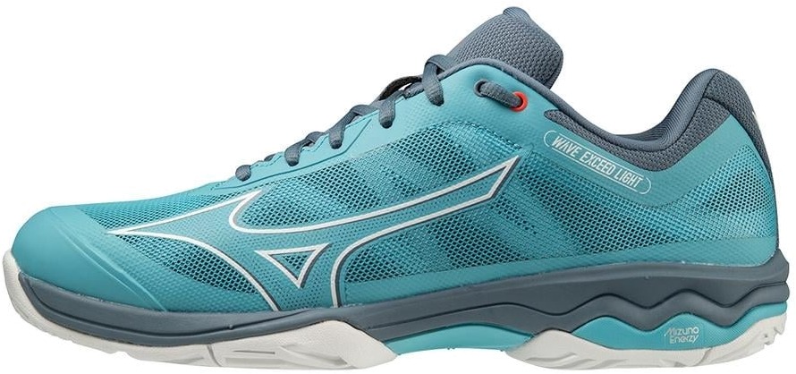 

Кроссовки мужские Mizuno SHOE WAVE EXCEED LIGHT AC голубые 8 UK, Голубой, SHOE WAVE EXCEED LIGHT AC