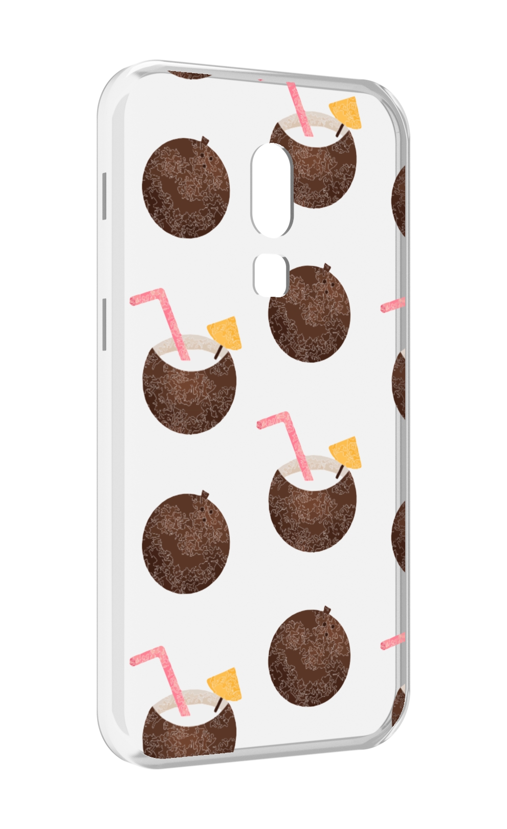 

Чехол MyPads кокосики для Meizu V8, Прозрачный, Tocco