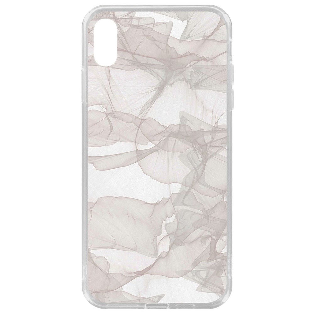 

Чехол-накладка Krutoff Clear Case Абстракт 3 для iPhone XS Max, Прозрачный