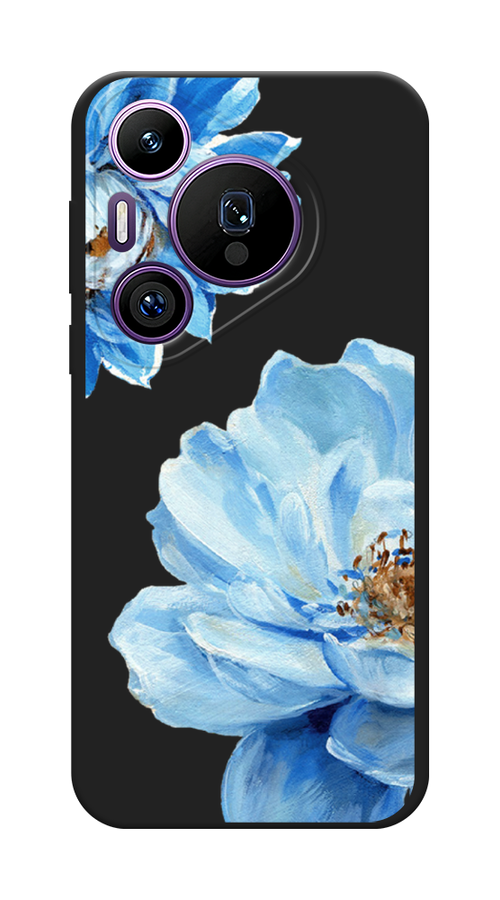 

Чехол Awog на Huawei Pura 70 Pro/70 Pro Plus "Голубые клематисы", Голубой, 6124452-1