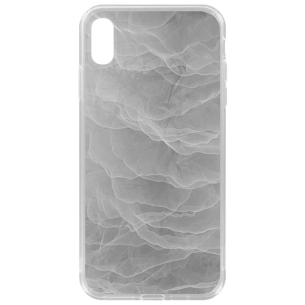 

Чехол-накладка Krutoff Clear Case Абстракт туман для iPhone XS Max, Прозрачный