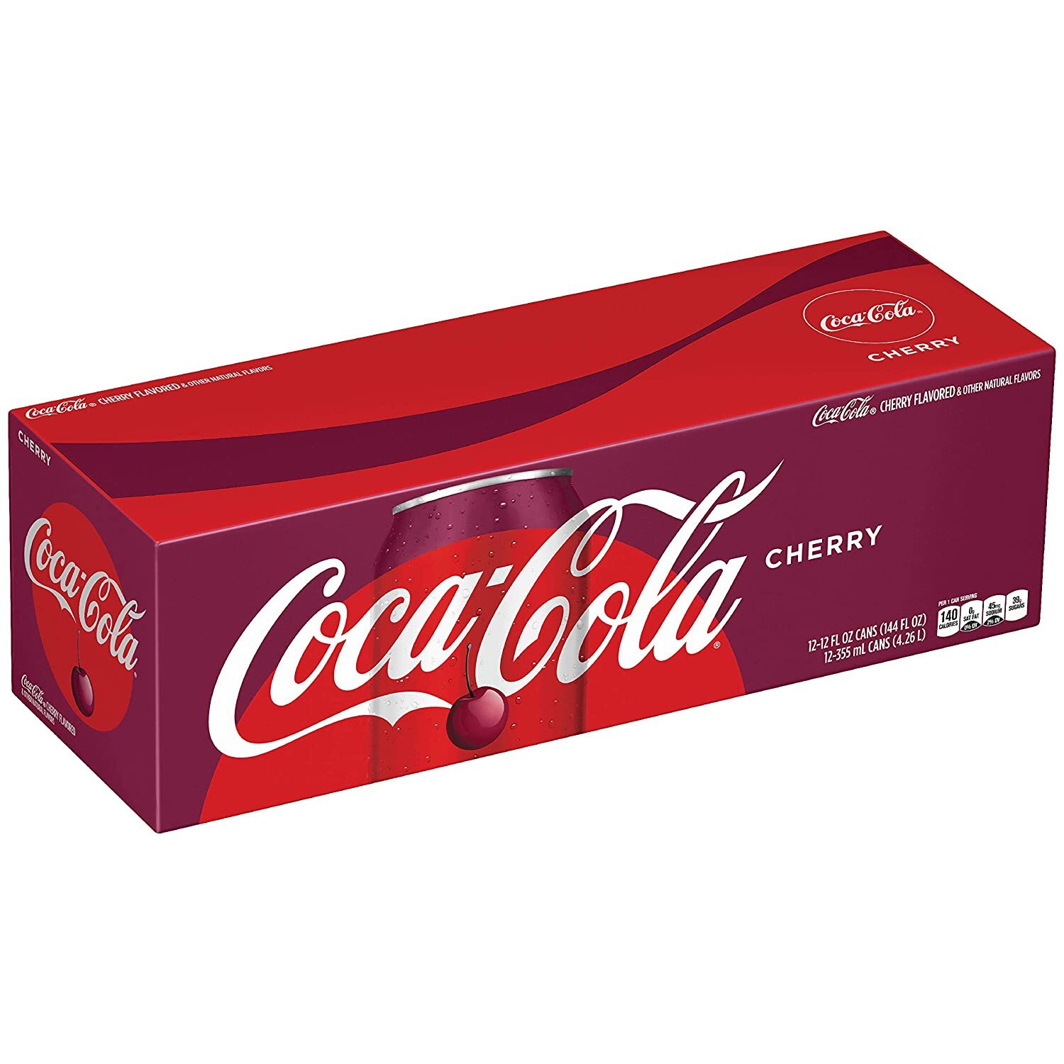 фото Газированный напиток coca-cola cherry 12 шт по 355 мл (сша)