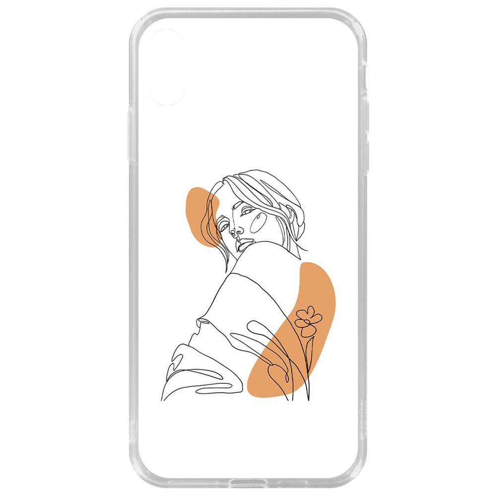 Чехол-накладка Krutoff Clear Case Загадка для iPhone XS Max