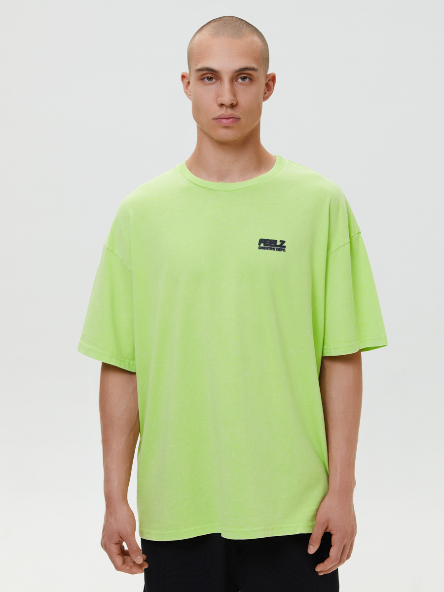 

Футболка унисекс Feelz Shine зеленая XL, Shine
