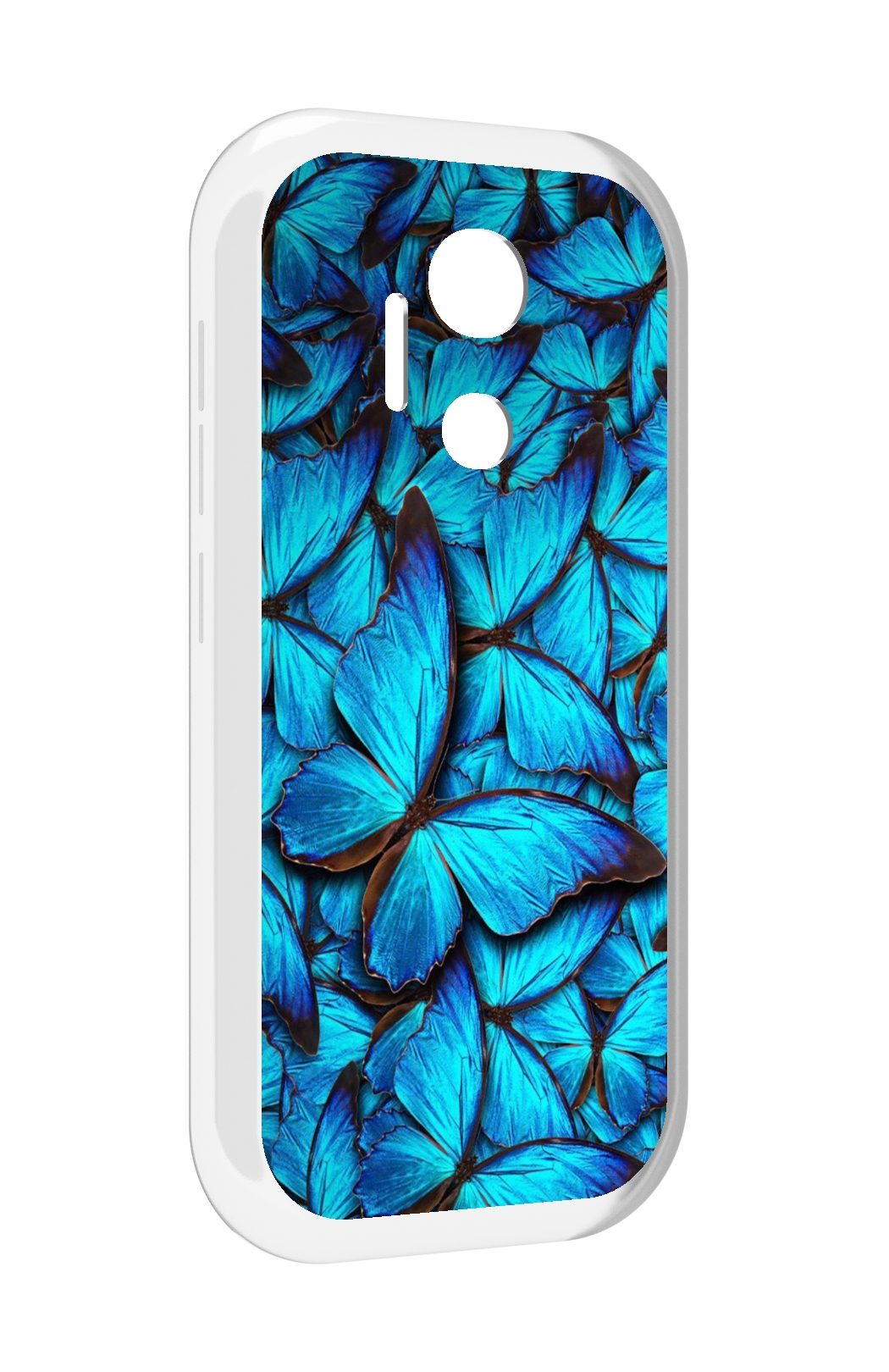 

Чехол MyPads бирюзовые бабочки для doogee x97 pro, Прозрачный, Tocco