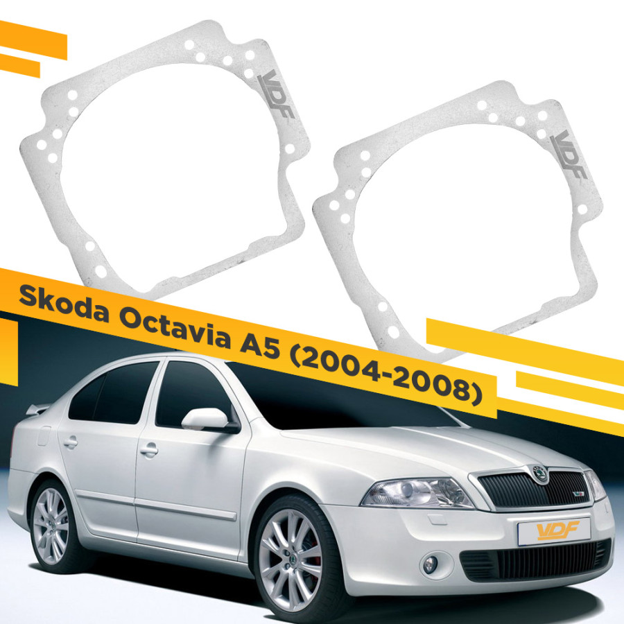 

Рамки для замены линз в фарах VDF 273 SOA5-273 Skoda Octavia A5 2004-2008, SOA5-273