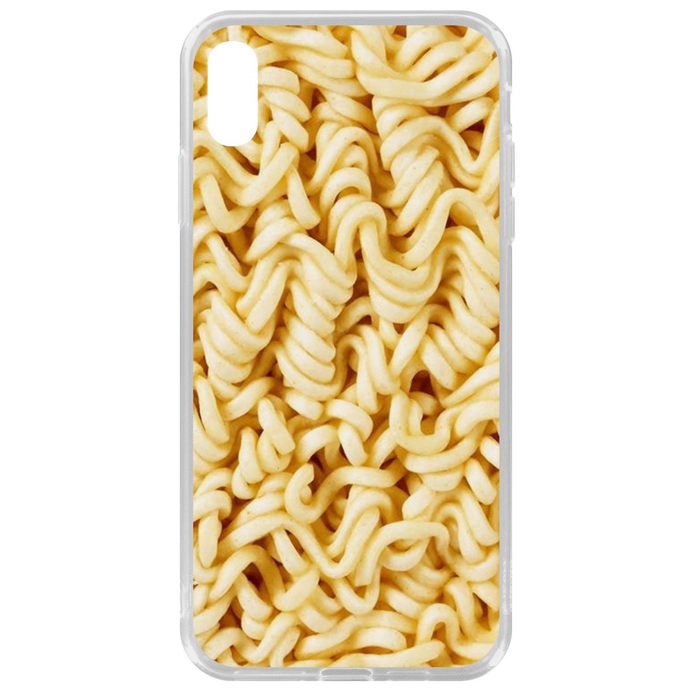 

Чехол-накладка Krutoff Clear Case Дошик для iPhone XS Max, Прозрачный