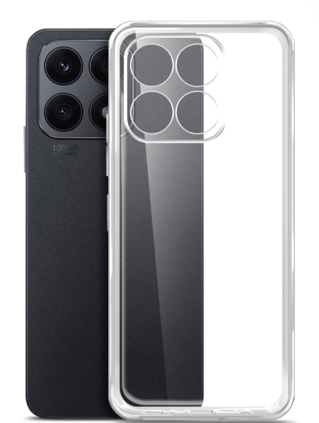 

Чехол силиконовый для Honor X6/X8 (5G)/X8A, с защитой камеры, X-case, прозрачный
