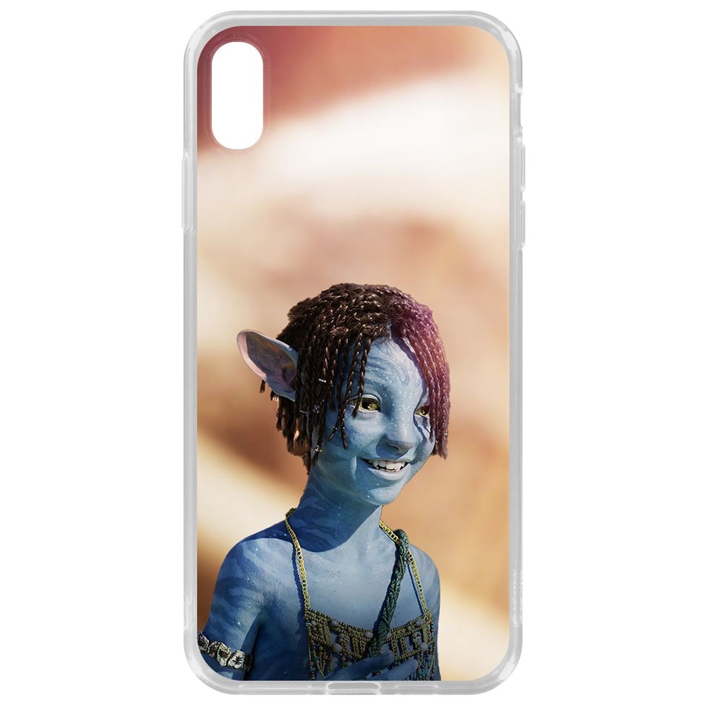 

Чехол-накладка Krutoff Clear Case Аватар - Туктирей для iPhone XS Max