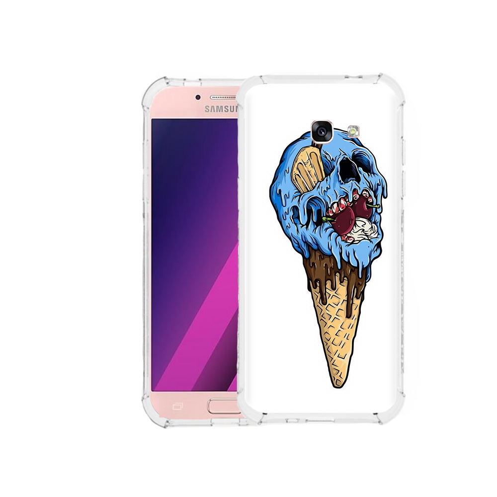 

Чехол MyPads Tocco для Samsung Galaxy A5 мороженное череп (PT51293.578.484), Прозрачный, Tocco