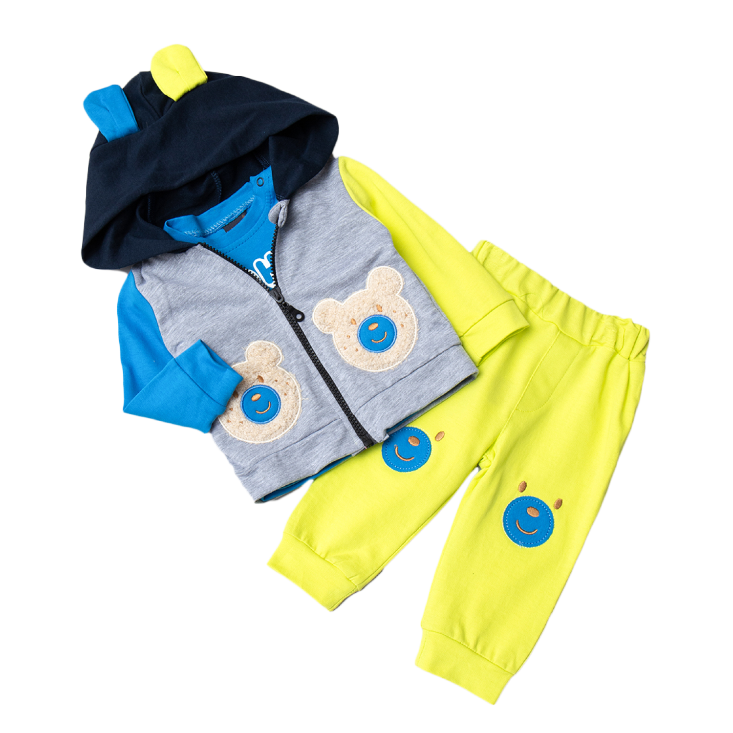 

Комплект для мальчика Babyhood, BN2227, 86, салатовый, BN2227